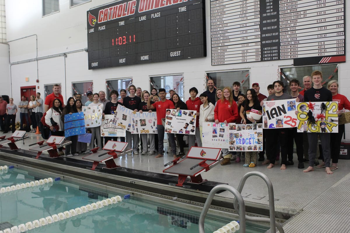 SJC Swim and Dive Senior Night