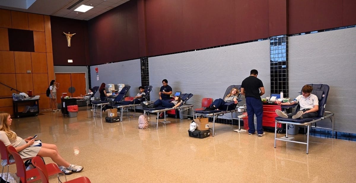 Cadet Corps puts on their sixth annual Blood Drive