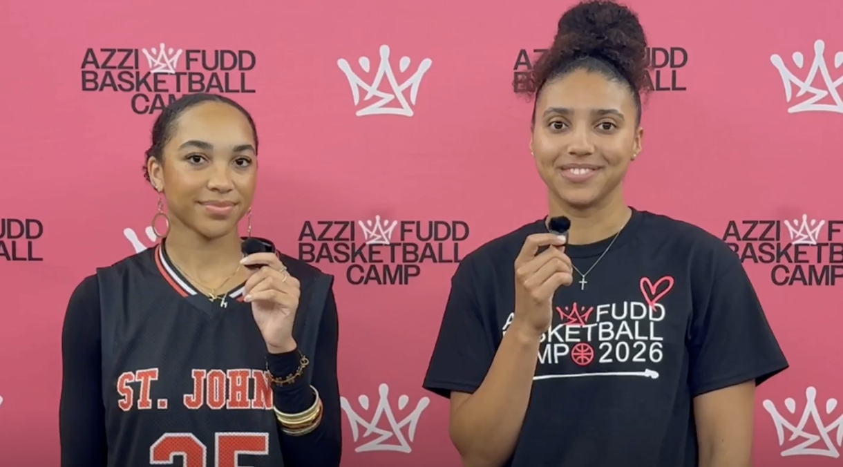 SJC alum Azzi Fudd returns to host annual basketball camp