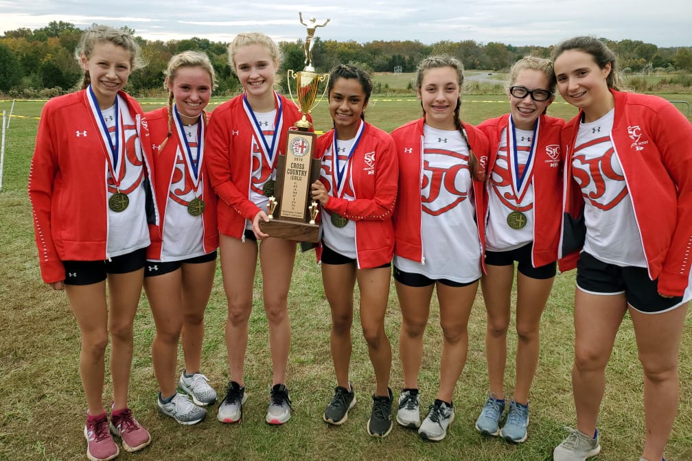 Girls Cross Country completes 3-peat in WCACs