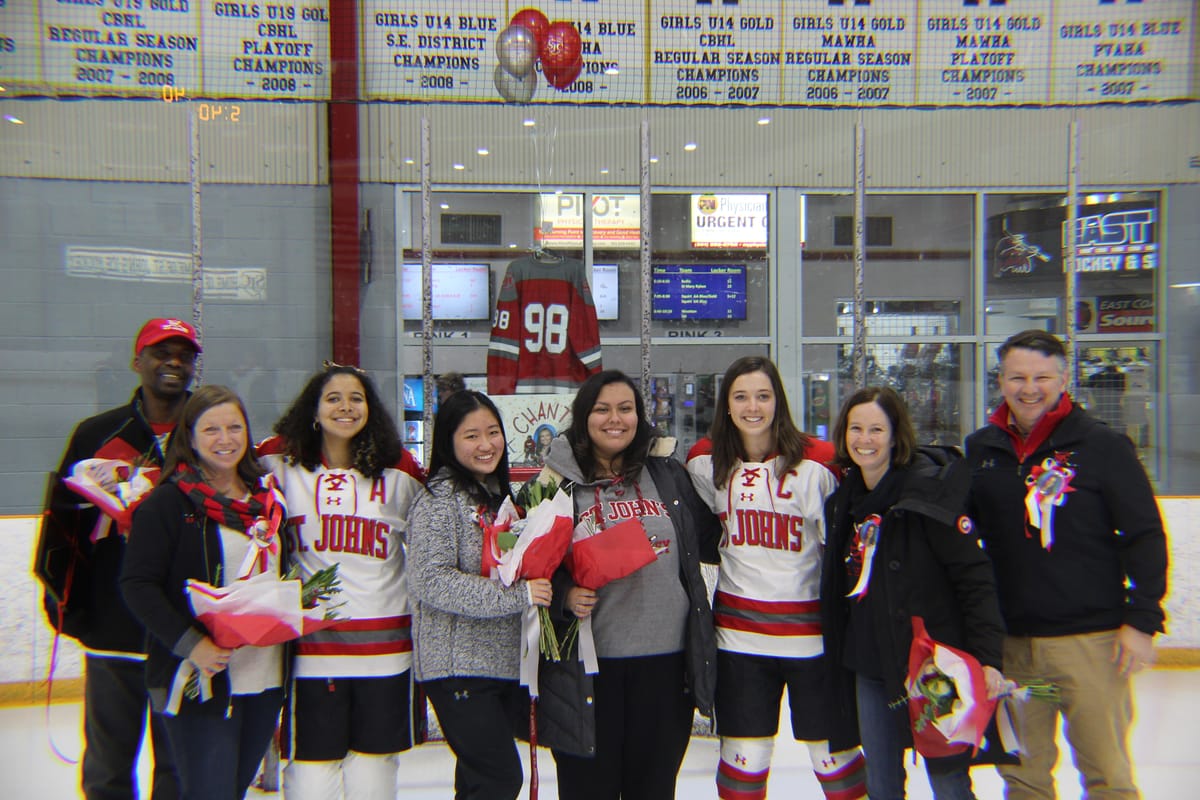 Photo Gallery: Girls Ice Hockey Senior Night