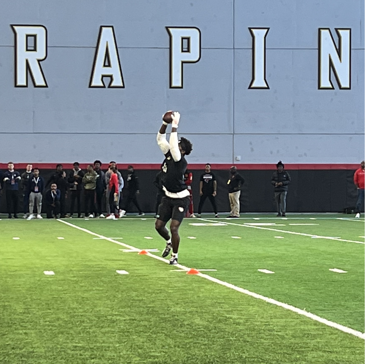 Rakim Jarrett '20 discusses preparation for the NFL Draft