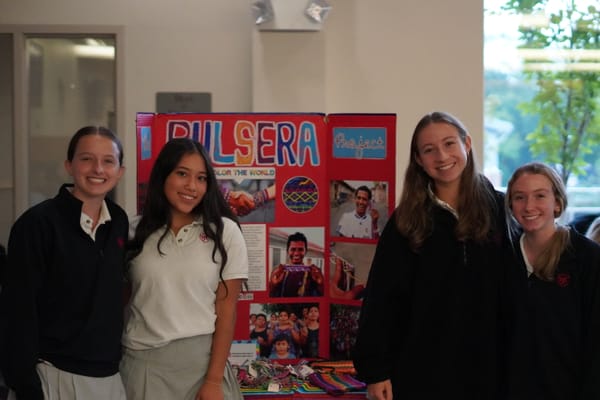 Students Sell Handwoven Items For Charity