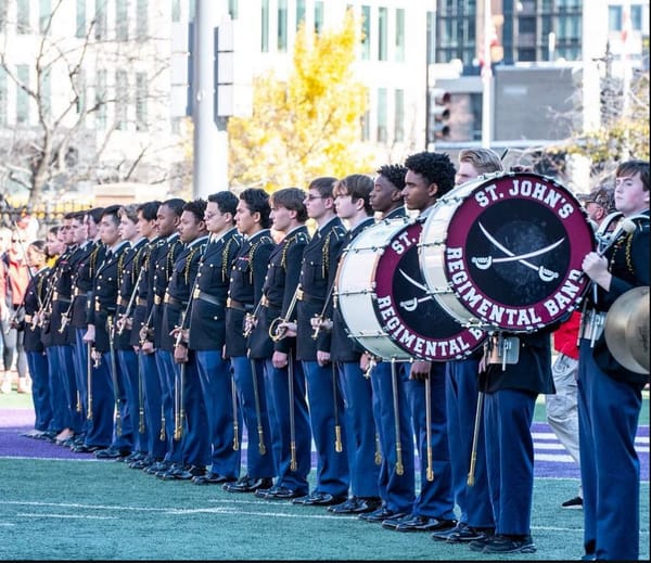 SJC's regimental band: the sound continues to March On