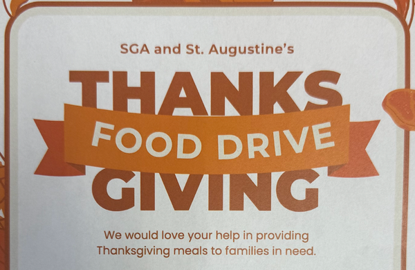 SJC Food Drive for St. Augustine starts this week