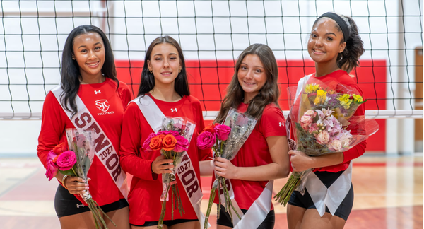 Volleyball Celebrates Senior Night