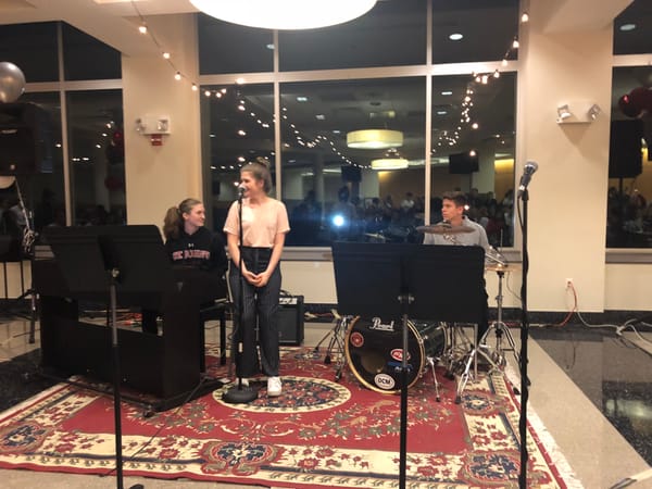 Performers shine at Open Mic Night