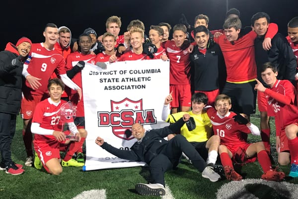 Boys soccer caps season with DCSAA title