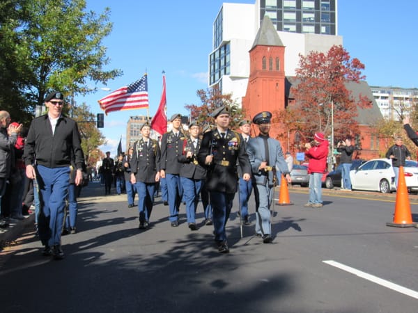 Cadet Corps marches on