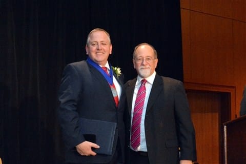 Mr. Mancabelli receives Distinguished Lasallian Educator of the Year award