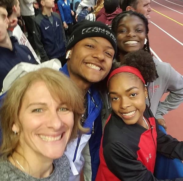 Three track athletes competed in the prestigious Millrose Games