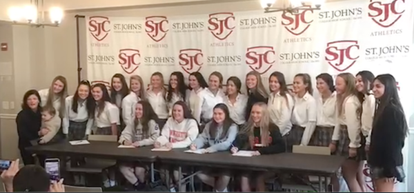 Video: Girls Lacrosse and Field Hockey signings