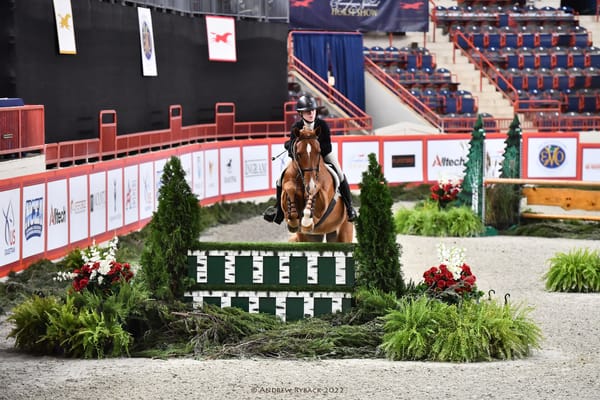 Kelsey Lambert 25' Jumps Into USEF Equestrian Nationals